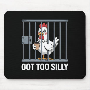 Zu alberner Humor Wortwitz Lustiger Hühnerliebhabe Mousepad