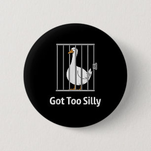 Zu Albernes Gänsepun-Spaß-Shirt für Anim Button