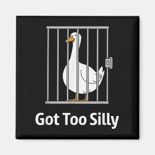 Zu Albernes Gänsepun-Spaß-Shirt für Anim Magnet