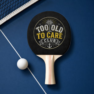 Zu alt für den Care Club – Mein Kümmer-mich-nicht Tischtennis Schläger
