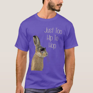Zu angesagt Hop Grau T-Shirt