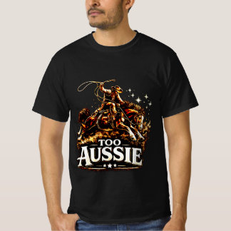 Zu aussie australischer Cowboy Outback T-Shirt
