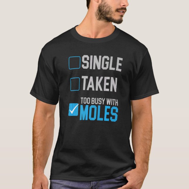 Zu belebt mit Molen tierischer Seezunge T-Shirt (Vorderseite)