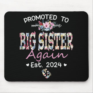Zu Big Sister wieder Est 2024 Schwangerschaftsankü Mousepad