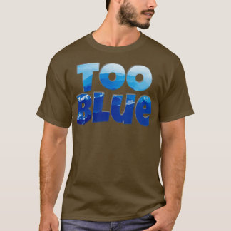 Zu blau T-Shirt