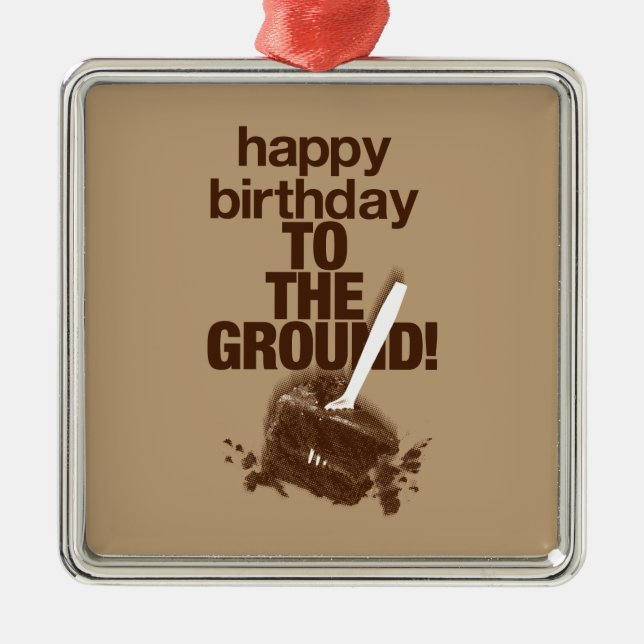 Zu Boden Ornament Aus Metall (Vorne)