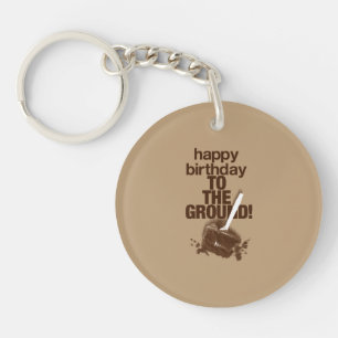 Zu Boden Schlüsselanhänger