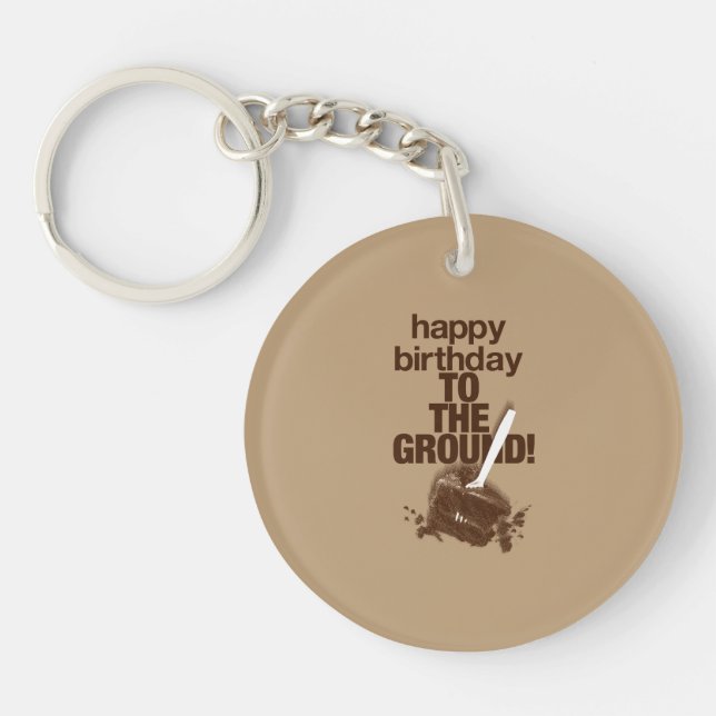 Zu Boden Schlüsselanhänger (Vorderseite)