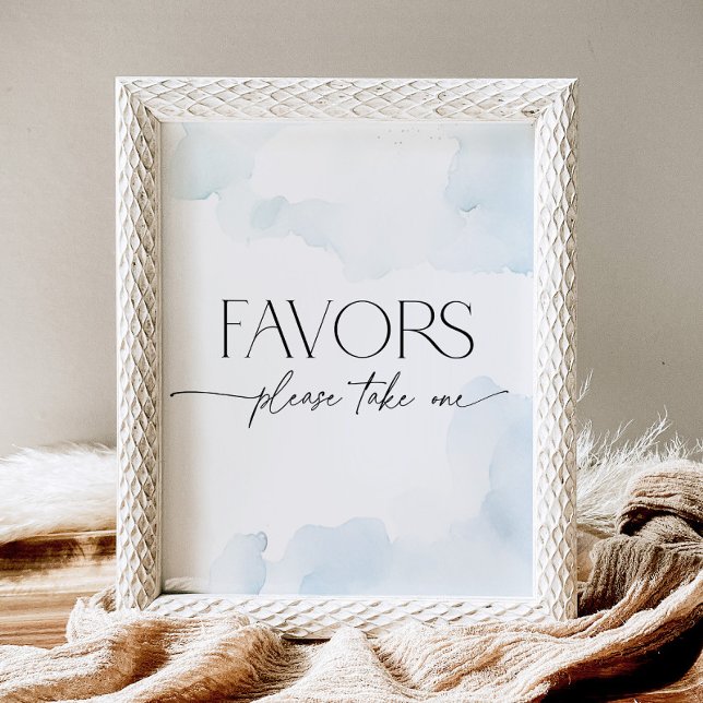 Zu Cloud Nine Brautparty Dusty Blue Favoriten Sockelschild (Von Creator hochgeladen)