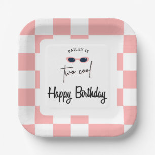 Zu Cool 2. Geburtstag Pappteller