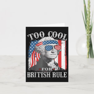 Zu Cool für die britische Herrschaft Washington US Karte