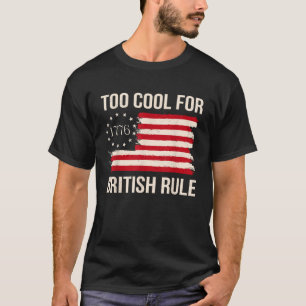 Zu Cool für die britische Regierung George Washing T-Shirt