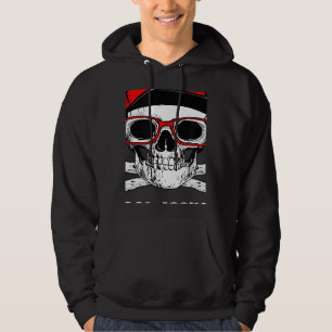 Zu cool für die Schule Zurück zur Schule Skelett T Hoodie