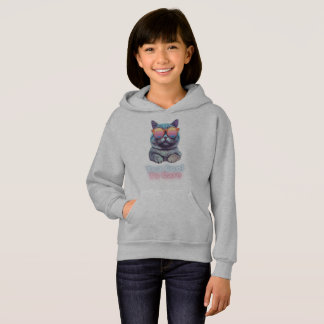 Zu Cool für Pflege | Stylish Chill Cat Hoodie