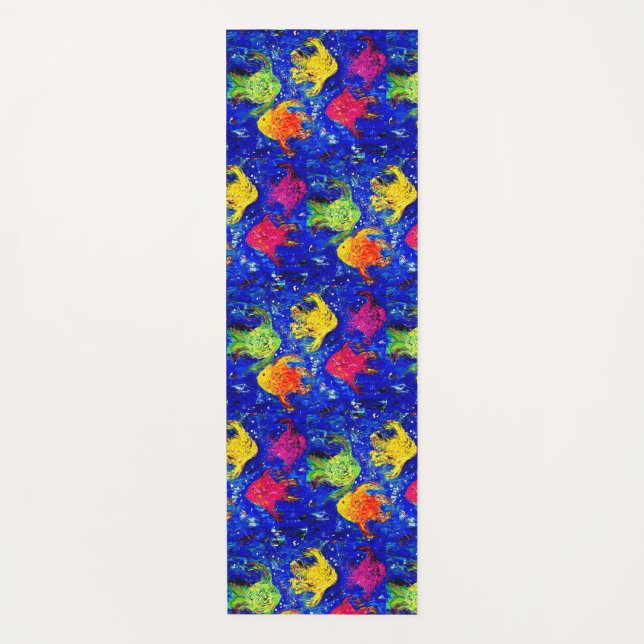 ZU COOL FÜR SCHULE YOGA MAT YOGAMATTE (Vorderseite)