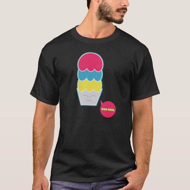 Zu cool T-Shirt (Vorderseite)
