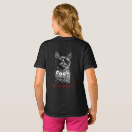 Zu cool, um Katzen-Typografie zu beachten T-Shirt