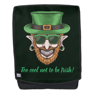 Zu cool, um nicht irisch zu sein rucksack
