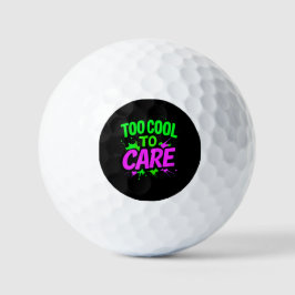 Zu Cool, um sich ein lustiges Geschenk zu kümmern Golfball
