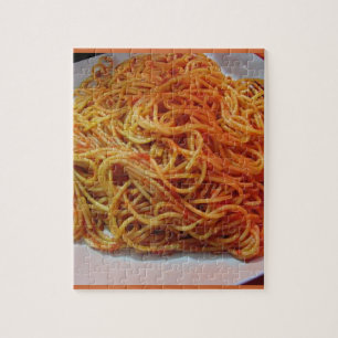 Zu den Liebe-Spaghettis Puzzle