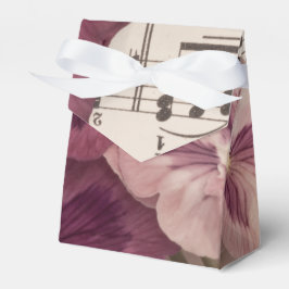 Zu den Stiefmütterchen Geschenkschachtel