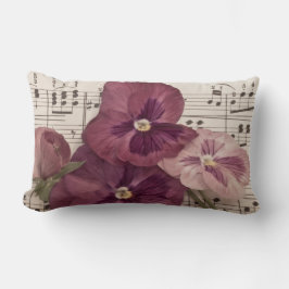 Zu den Stiefmütterchen Lendenkissen