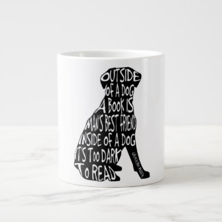 Zu dunkel zum Lesen Jumbo-Tasse