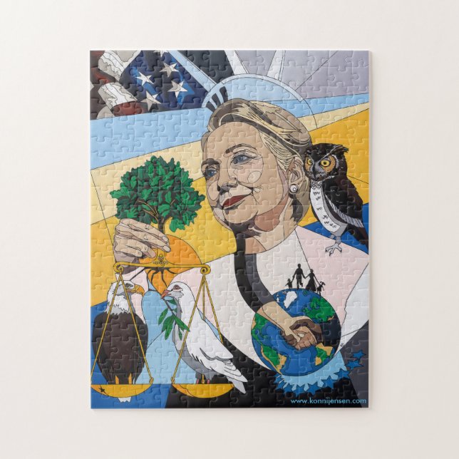 Zu Ehren Hillary Puzzle (Vertikal)