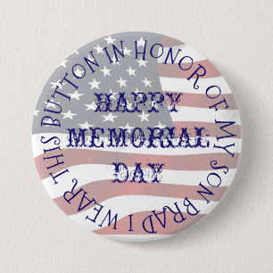 Zu Ehren Ihres Dienstes Militärtaste Button