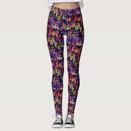 zu ERSTELLEN ist, Graffiti-gedruckte Leggings zu d