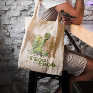 Zu Frosch oder nicht zu Frosch ... Tragetasche