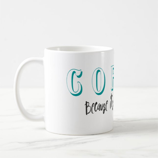 Zu früh für die Tasse des Coffee-Kaffees (Links)
