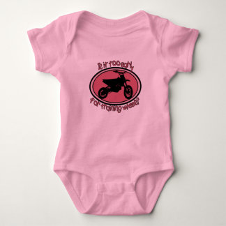 Zu früh für Trainings-Räder Baby Strampler