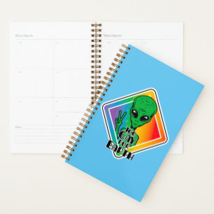 Zu Gay For Earth Funny Alien UFO Planer
