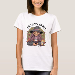 Zu gemütlich zu Hex - Chibi Hexentee T-Shirt