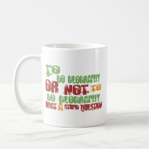 Zu Geografie tun Tasse