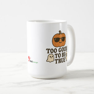 Zu Gourdy um ein echter Halloween-Becher zu sein Kaffeetasse