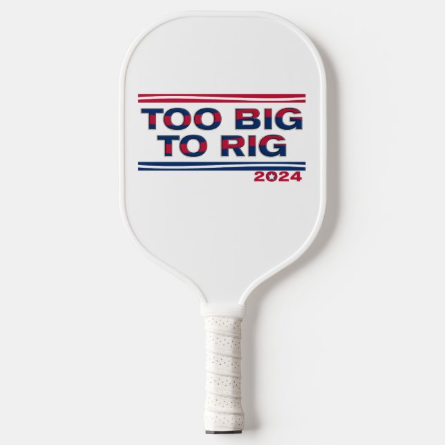 ZU GROSS BIS RIG 2024 PICKLEBALL SCHLÄGER (Vorderseite)