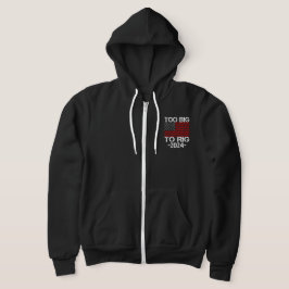 Zu groß für die Wahlen 2024 Hoodie