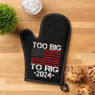 Zu groß für die Wahlen 2024 Ofenhandschuh