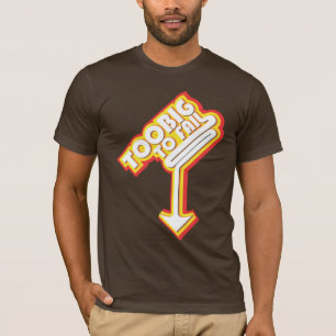 Zu groß versagen (mit Pfeil) T-Shirt
