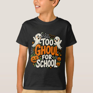 Zu gruselig für die Schule Halloween T-Shirt