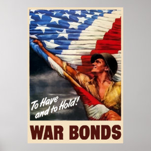 Zu haben und halten -- Plakat WW2