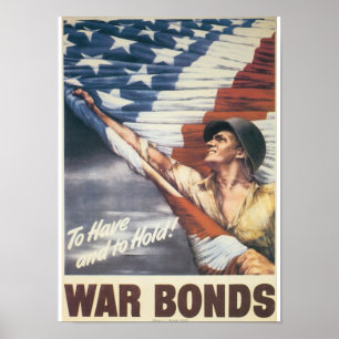 Zu haben und halten poster
