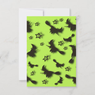 Zu Halloween Abend 3D unter Sternen fliegen