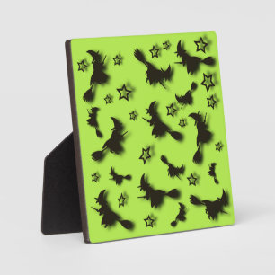 Zu Halloween Abend 3D unter Sternen fliegen Fotoplatte