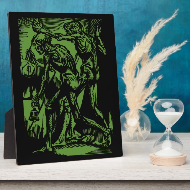 Zu Halloween-Horror toter Bergleute Fotoplatte (Seite)