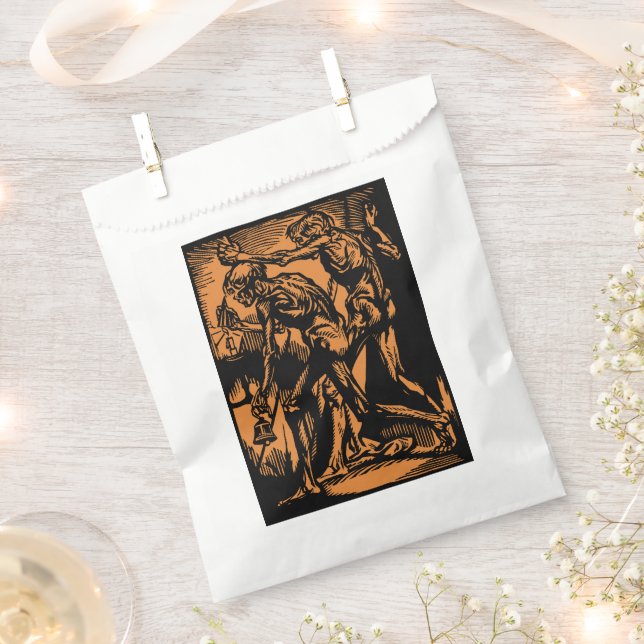 Zu Halloween-Horror toter Bergleute Geschenktütchen (Ausgeschnitten)