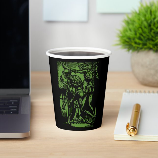 Zu Halloween-Horror toter Bergleute Pappbecher (InSitu)