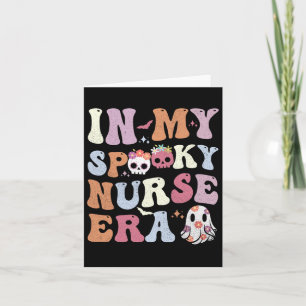 Zu Halloween in meiner Spooky Nurse Ära Nicu Fraue Karte